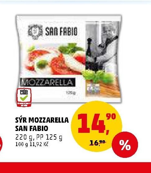 SÝR MOZZARELLA SAN FABIO