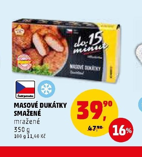 MASOVÉ DUKÁTKY SMAŽENÉ