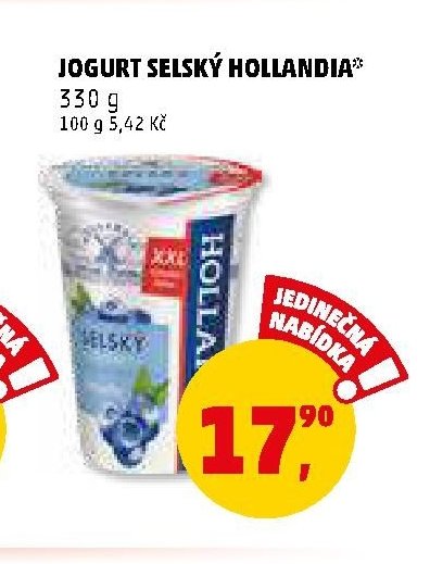 JOGURT SELSKÝ HOLLANDIA