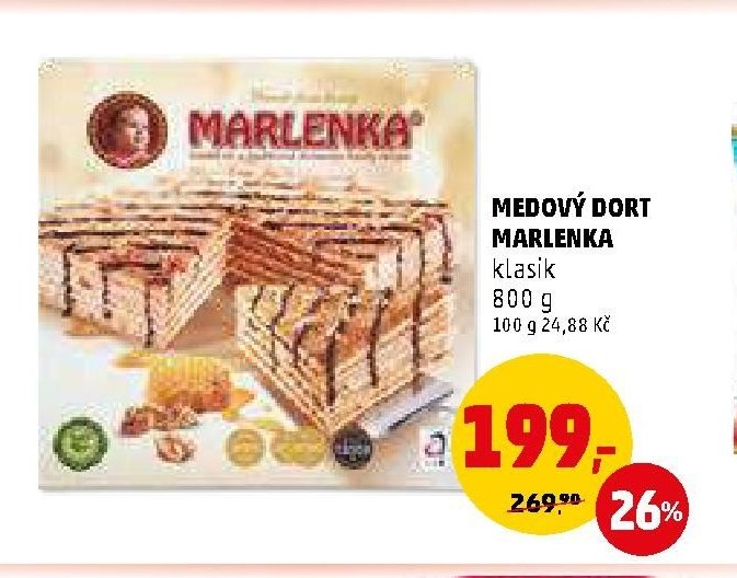 MEDOVÝ DORT MARLENKA
