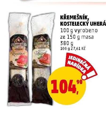 KŘEMEŠNÍK, KOSTELECKÝ UHERÁK