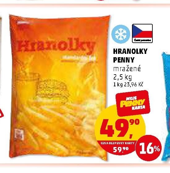 HRANOLKY PENNY mražené
