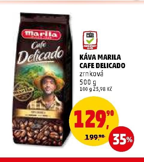 KÁVA MARILA CAFE DELICADO zrnková