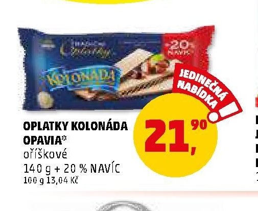 Oplatky Kolonáda OPAVIA
