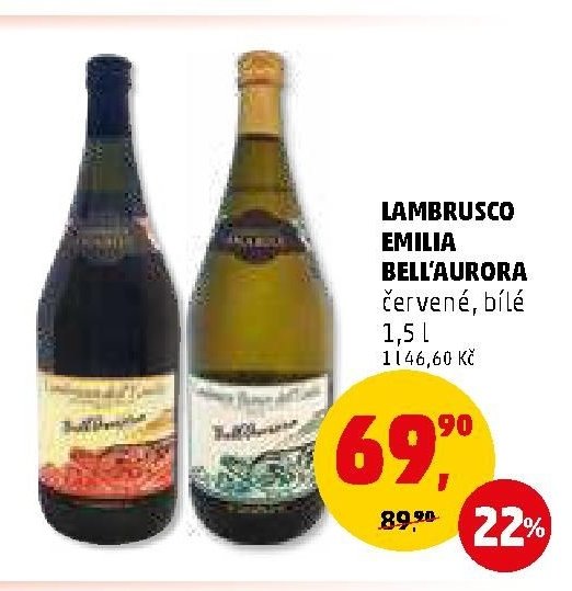 Lambrusco Emilia Bell'Aurora