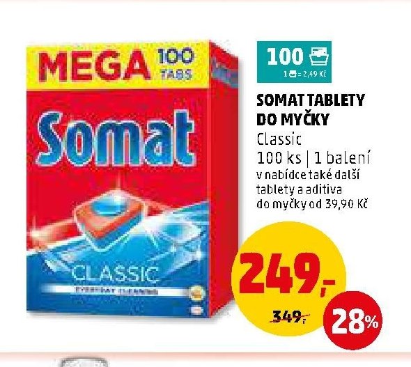 SOMAT TABLETY DO MYČKY