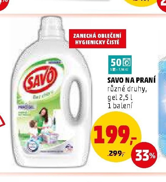 SAVO NA PRANÍ