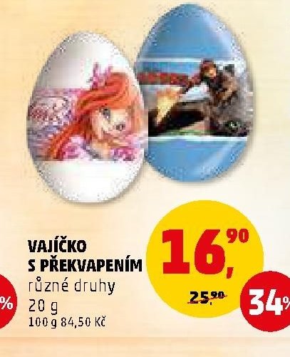 VAJÍČKO S PŘEKVAPENÍM
