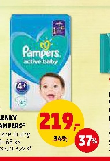 Plenky Pampers