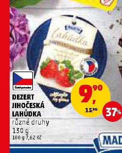 Dezert Jihočeská lahůdka
