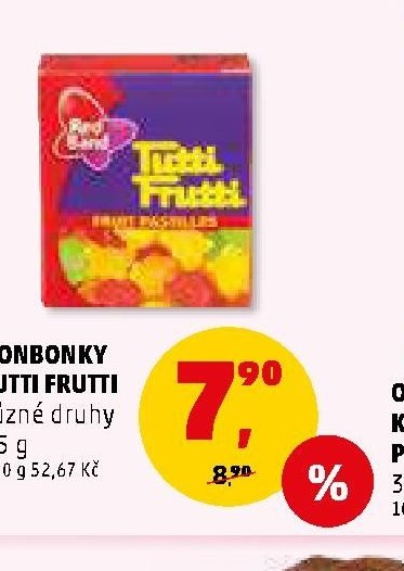 Bonbonky Tutti Frutti