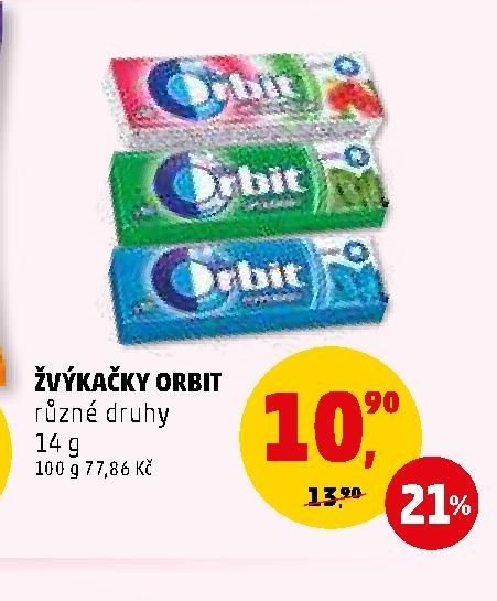 Žvýkačky Orbit
