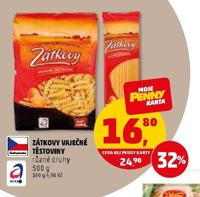ZÁTKOVY VAJEČNÉ TĚSTOVINY