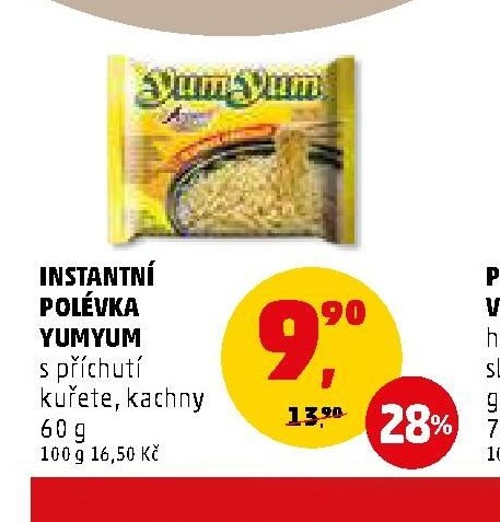 INSTANTNÍ POLÉVKA YUMYUM