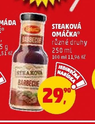 STEAKOVÁ OMÁČKA