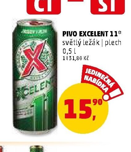 PIVO EXCELENT 11 plech