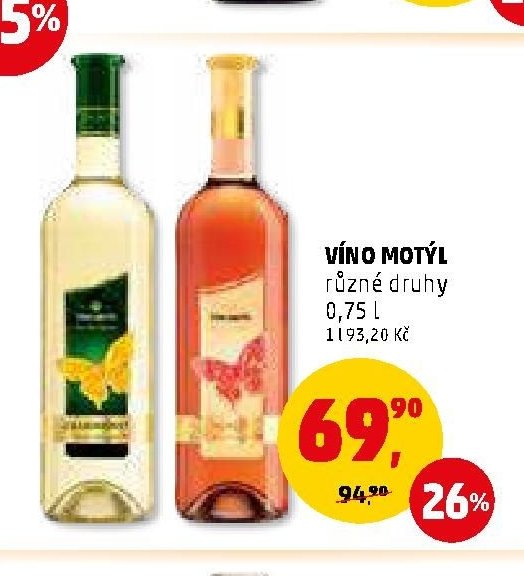 VÍNO MOTÝL