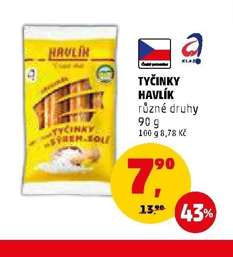 Tyčinky Havlík