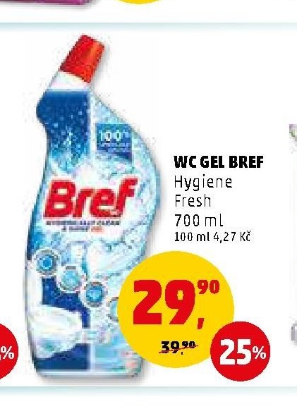 WC gel Bref Hygiene Fresh