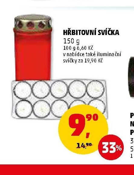 Hřbitovní svíčka