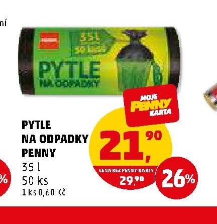 Pytle na odpadky Penny