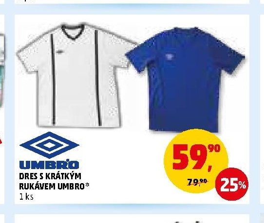 Dres s krátkým rukávem Umbro