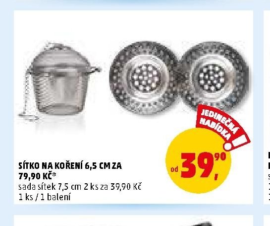 Sítko na koření 6,5 cm