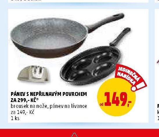Pánev s nepřilnavým povrchem