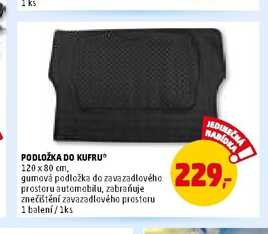 PODLOŽKA DO KUFRU*