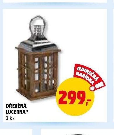 DŘEVĚNÁ LUCERNA