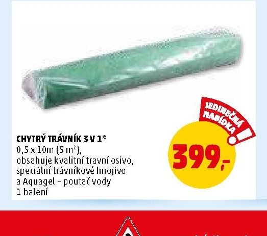 CHYTRÝ TRÁVNÍK 3 V 1