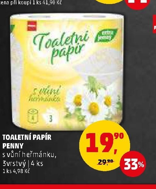 Toaletní papír Penny