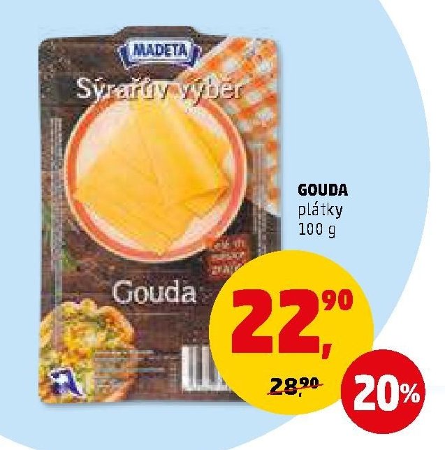 GOUDA plátky 100 g