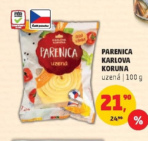 PARENICA KARLOVA KORUNA uzená 100 g