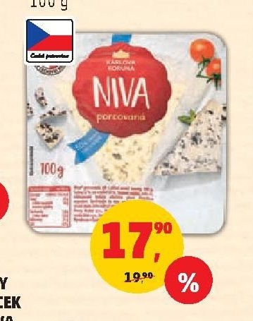 NIVA KARLOVA KORUNA 50 % tuku v s., porcovaná 100 g
