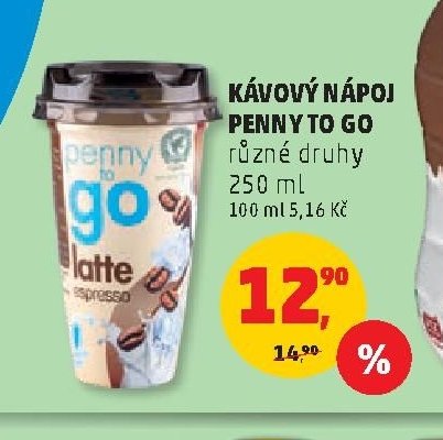 KÁVOVÝ NÁPOJ PENNY TO GO