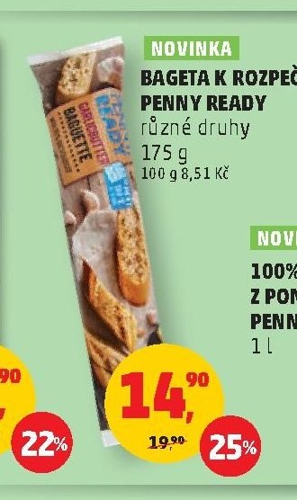 BAGETA K ROZPEČENÍ PENNY READY