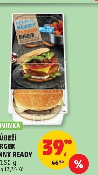DRŮBEŽÍ BURGER PENNY READY