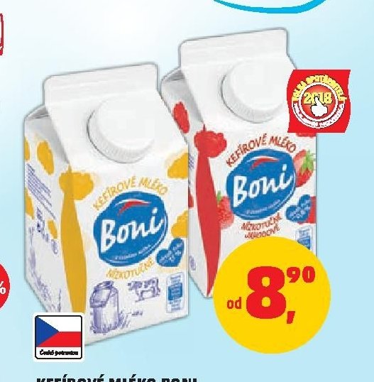 Kefírové mléko Boni