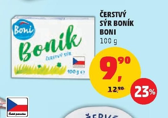 Čerstvý sýr Boník Boni