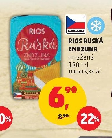 Rios Ruská zmrzlina