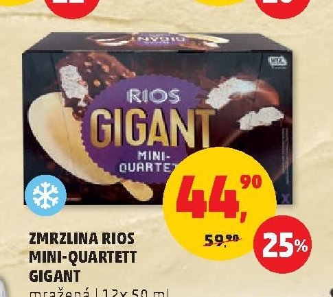 Zmrzlina Rios Mini-Quartett Gigant
