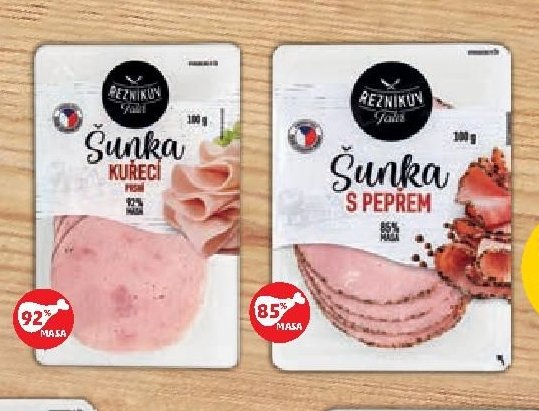 ŠUNKA KUŘECÍ ŘEZNÍKŮV TALÍŘ