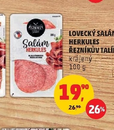 LOVECKÝ SALÁM, HERKULES ŘEZNÍKŮV TALÍŘ