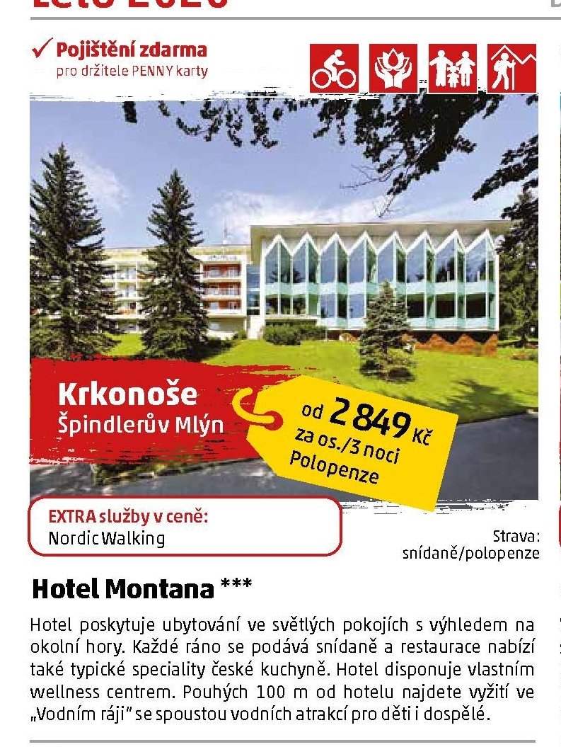 Krkonoše Špindlerův Mlýn Hotel Montana***
