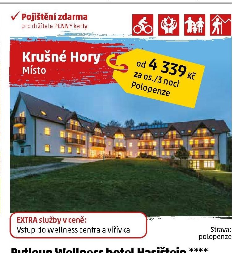 Krušné Hory, Pytloun Wellness hotel Hasištejn