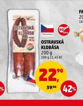 OSTRAVSKÁ KLOBÁSA