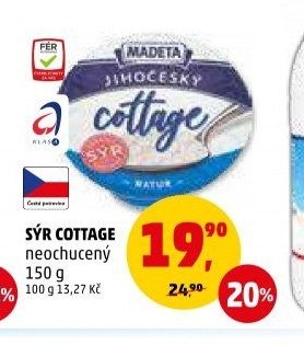 SÝR COTTAGE neochucený