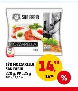 SÝR MOZZARELLA SAN FABIO