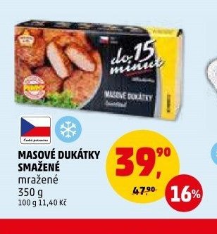 MASOVÉ DUKÁTKY SMAŽENÉ